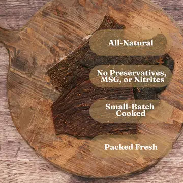 Peppered Beef Jerky- Mahogany