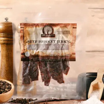 Pepper Brisket Beef Jerky - Mah