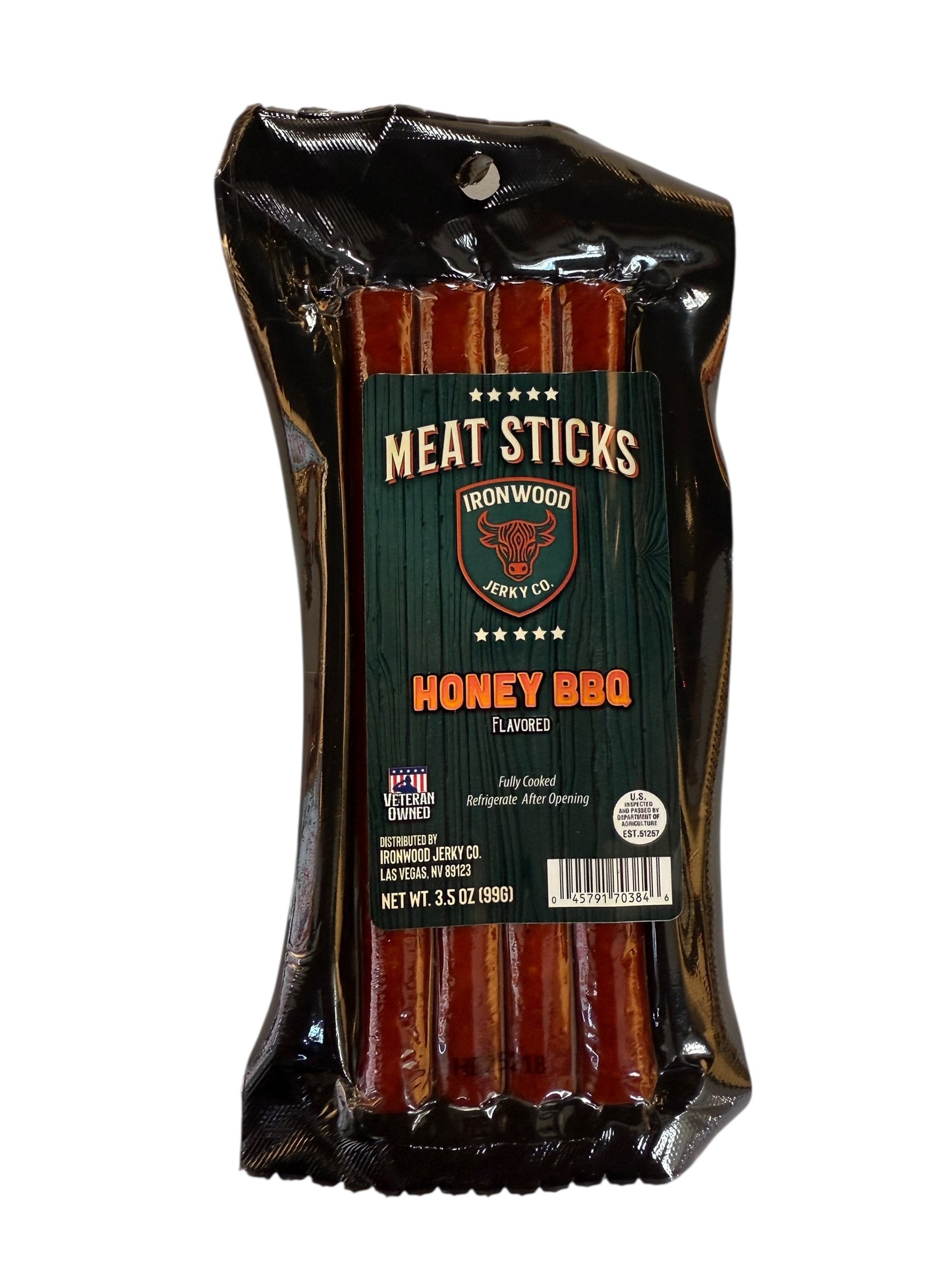 Honey BBQ Meat Snack Sticks 3.5 oz