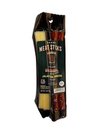 Original Meat Snack Stick with Jalapeno Cheese