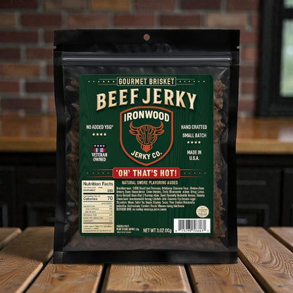 OH THAT IS HOT Cayenne Pepper Brisket Beef Jerky
