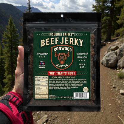 OH THAT IS HOT Cayenne Pepper Brisket Beef Jerky