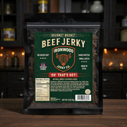 OH THAT IS HOT Cayenne Pepper Brisket Beef Jerky