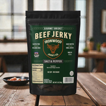 Salt & Pepper Beef Jerky