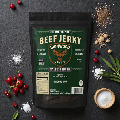 Salt & Pepper Beef Jerky