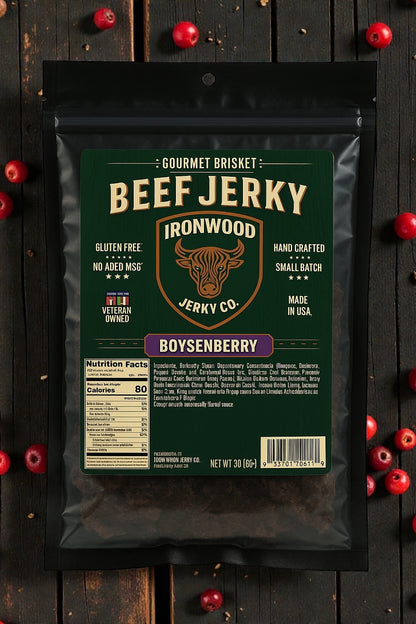 Boysenberry Beef Jerky