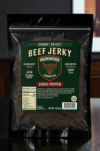 Ghost Pepper Brisket Beef Jerky