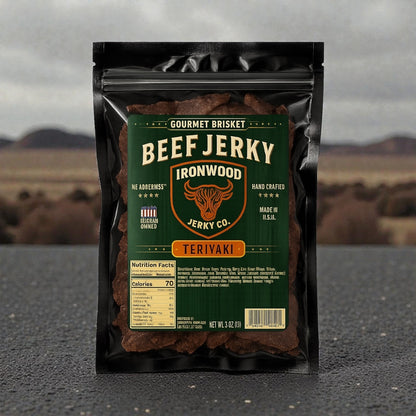 Teriyaki Brisket Beef Jerky