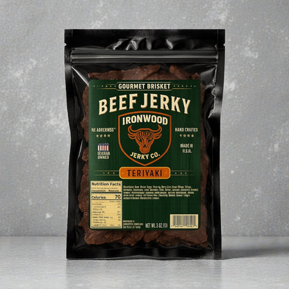 Teriyaki Brisket Beef Jerky