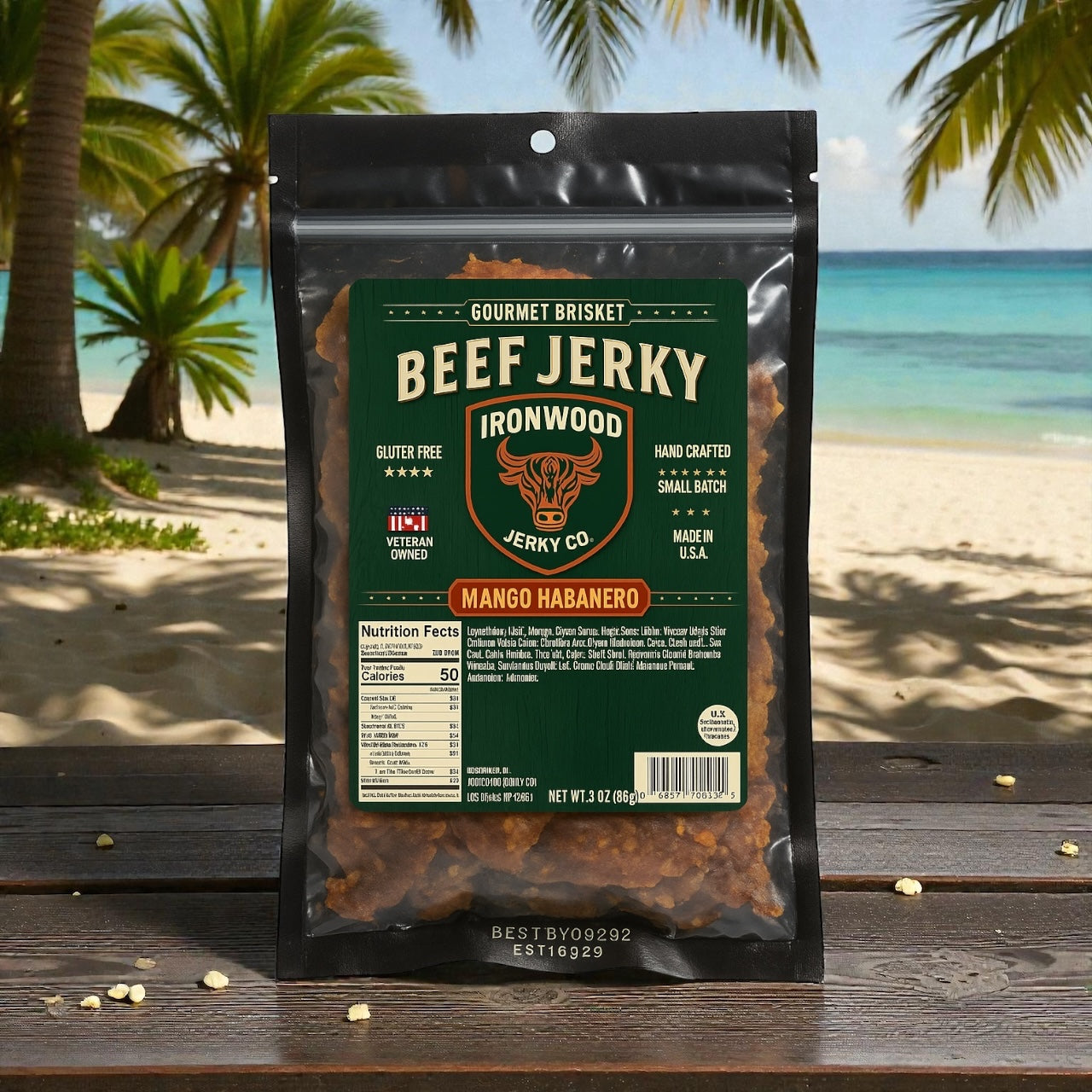 Mango Habanero Brisket Beef Jerky