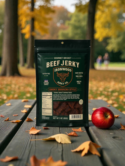 Smoky Sriracha Brisket Beef Jerky