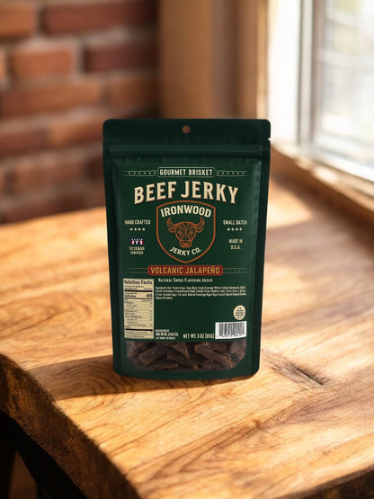 Volcanic Jalapeno Brisket Beef Jerky