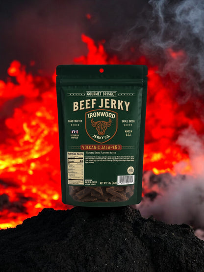 Volcanic Jalapeno Brisket Beef Jerky