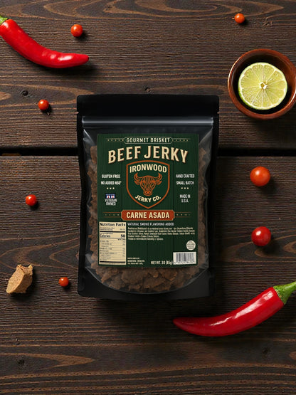Carne Asada Brisket Beef Jerky - GLUTEN FREE