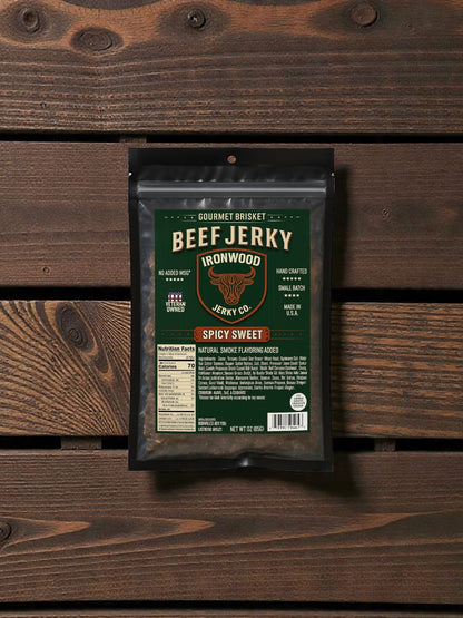 Spicy Sweet Brisket Beef Jerky