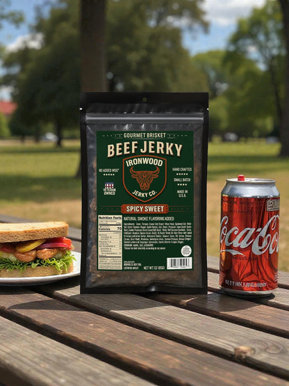 Spicy Sweet Brisket Beef Jerky