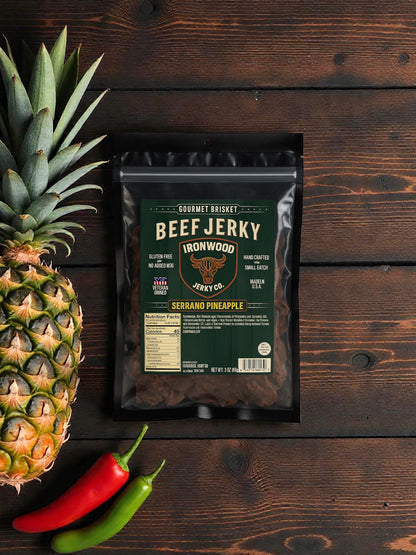 Serrano Pineapple Beef Jerky