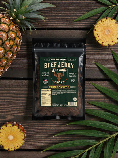 Serrano Pineapple Beef Jerky