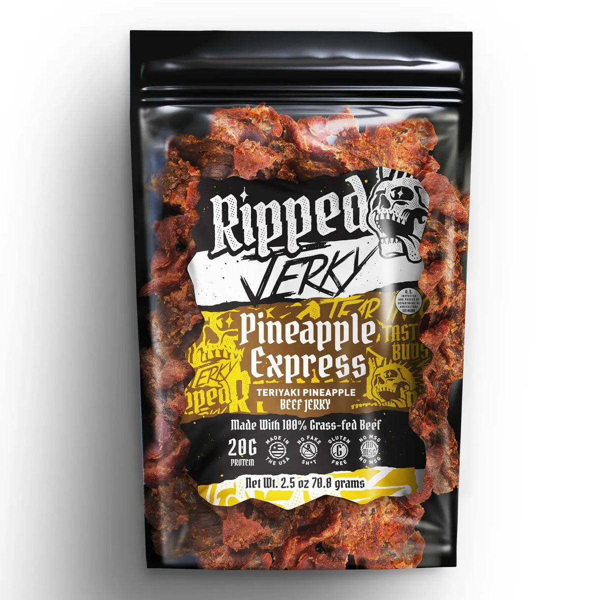Pineapple Express Beef Jerky - Ripped