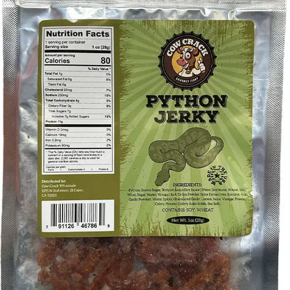 Python Snake Jerky