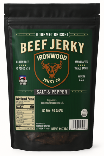 Original Flavor Brisket Beef Jerky (GLUTEN FREE)