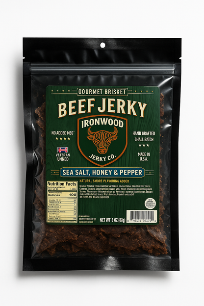 Original Flavor Brisket Beef Jerky (GLUTEN FREE)