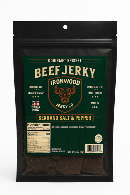 Original Flavor Brisket Beef Jerky (GLUTEN FREE)