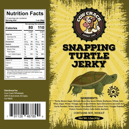 Snapping Turtle Jerky
