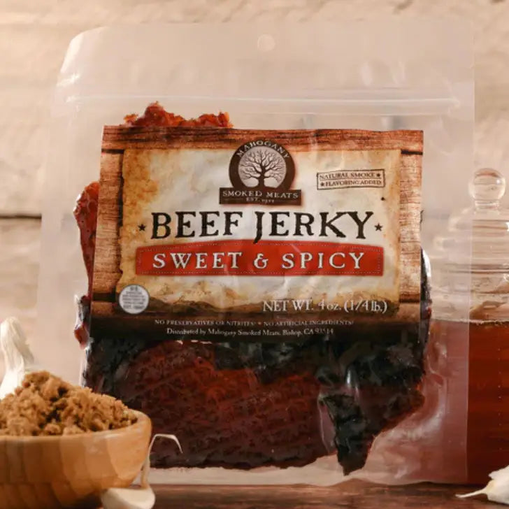 Sweet N Spicy Brisket Jerky - Mah