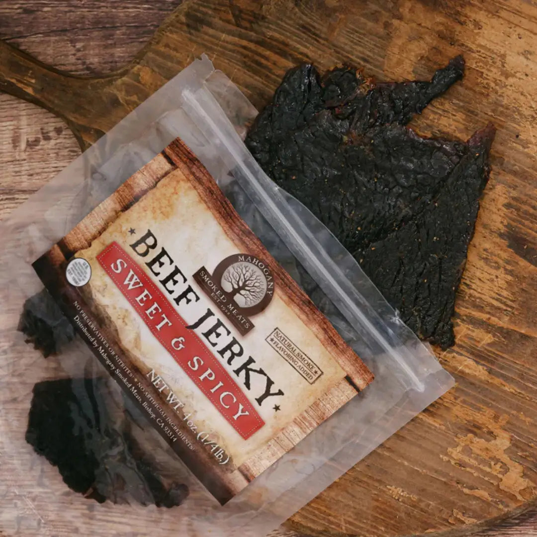 Sweet N Spicy Brisket Jerky - Mah