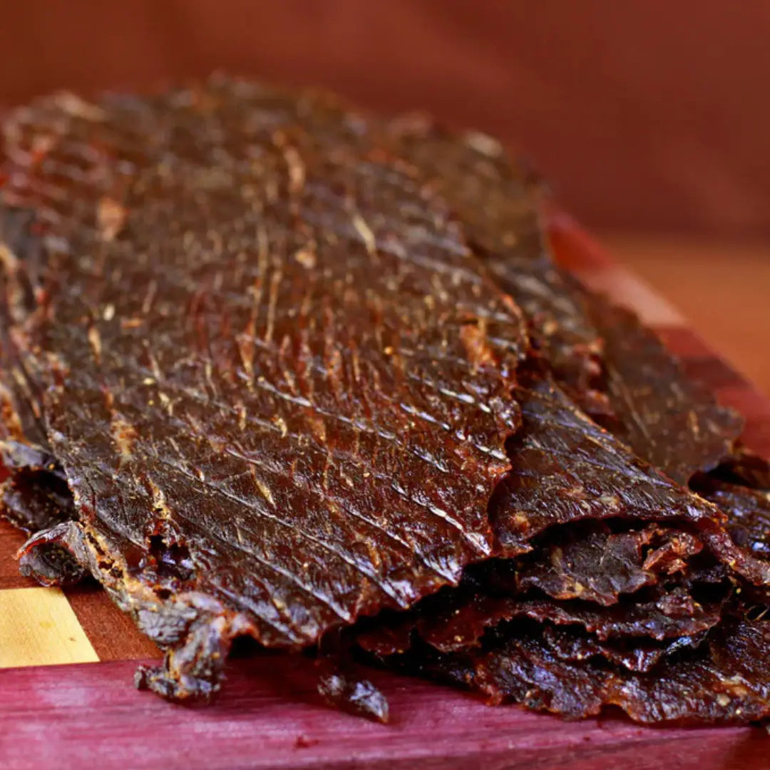 Sweet N Spicy Beef Jerky - Mah