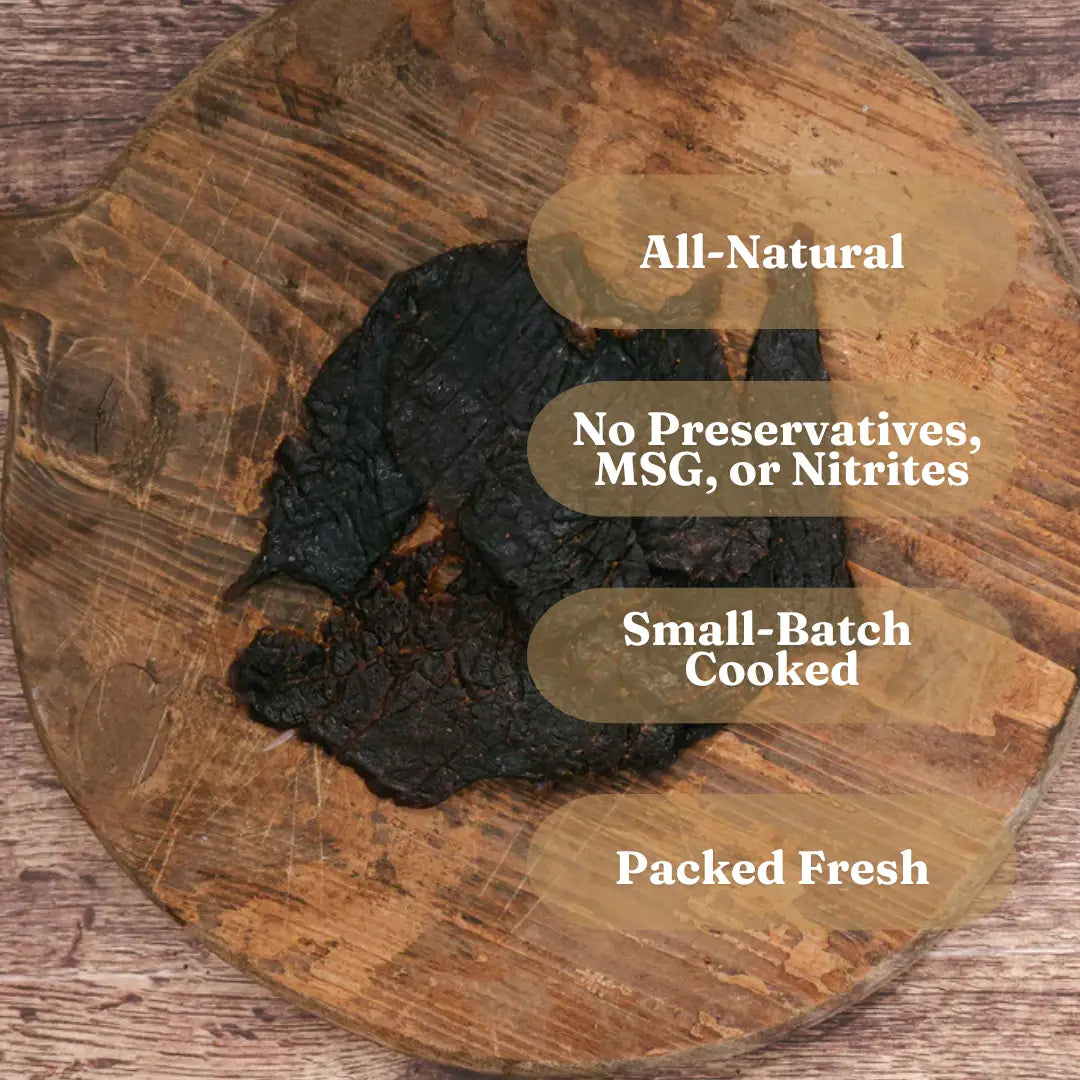 Sweet N Spicy Beef Jerky - Mah