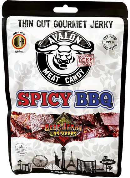 5-Pack Heat Lover’s Ultimate Snack Pack– 2.5oz Each – Hank’s Place, Spicy BBQ, Spicy Honey Garlic, Inferno, El Diablo – Kentucky Cider, Cayenne, Ghost Pepper, Habanero & Award-Winning BBQ – Thinly Sliced Angus -  Spicy Beef Jerky