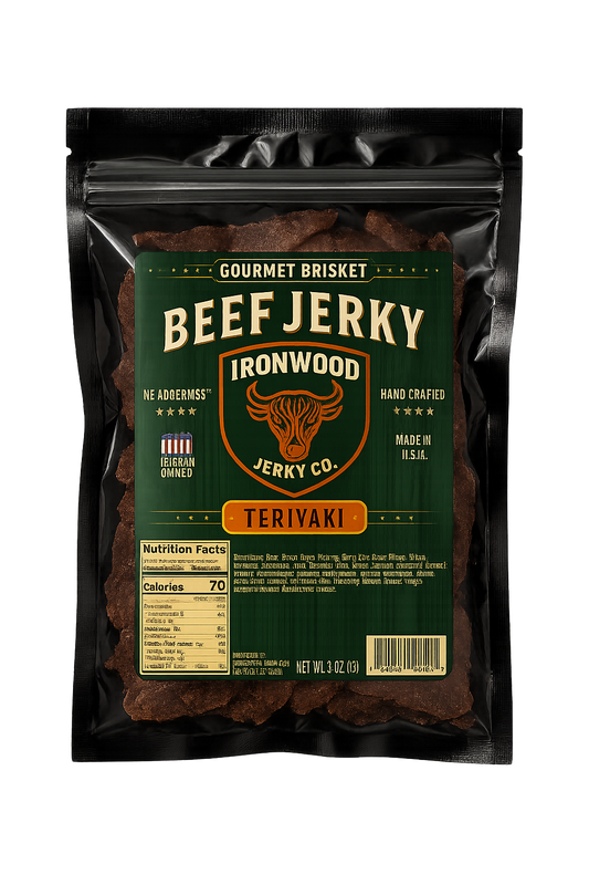 Teriyaki Brisket Beef Jerky