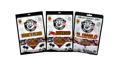 3-Pack Spicy Beef Jerky – 2.5oz Each – Hank’s Place, Inferno, El Diablo – Kentucky Cider Heat, Ghost Pepper, Cayenne & Habanero – Thinly Sliced Angus – Bold, Fiery, Flavor-Packed Snack for Serious Heat Seekers
