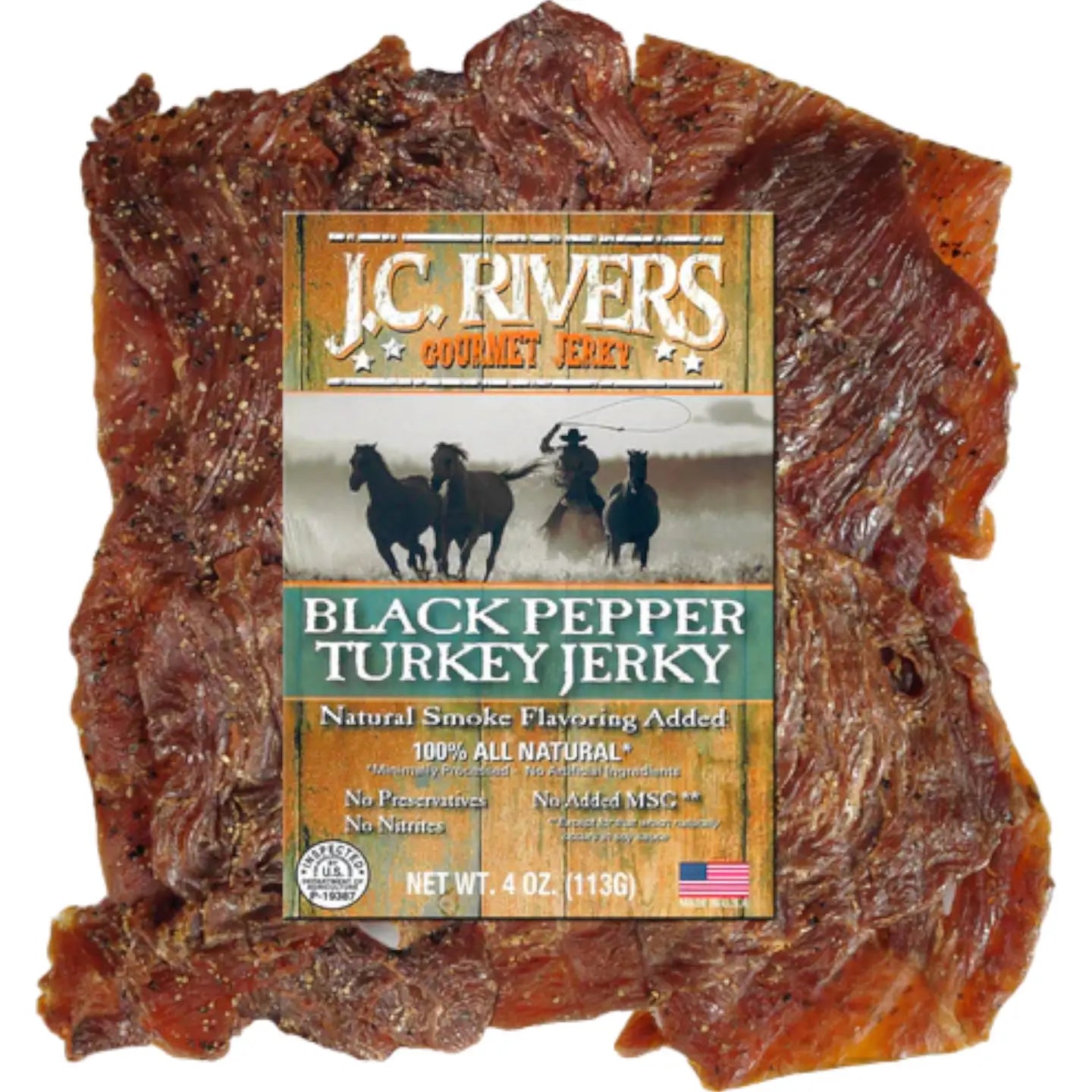Black Pepper Turkey Jerky