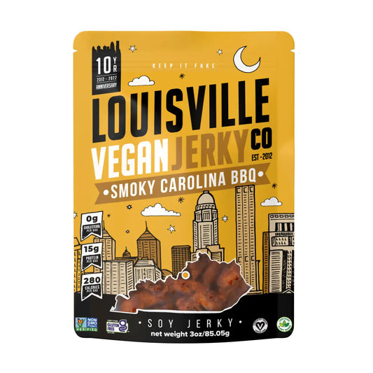 Vegan & Plant Based Smoky Carolina Bbq Jerky