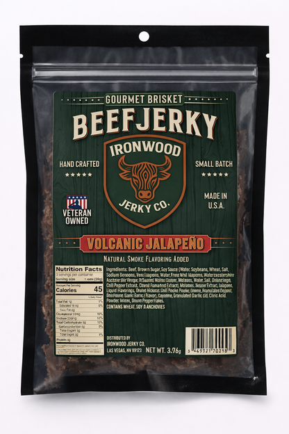 The Pepperhead 3-Pack (Savory Jerky Bundle)