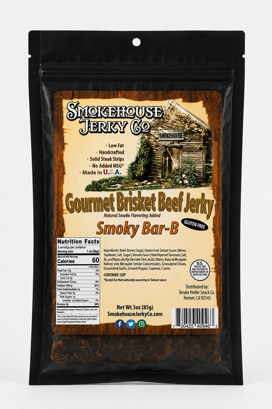 Smoky Bar - B - Que Jerky - Smokehouse