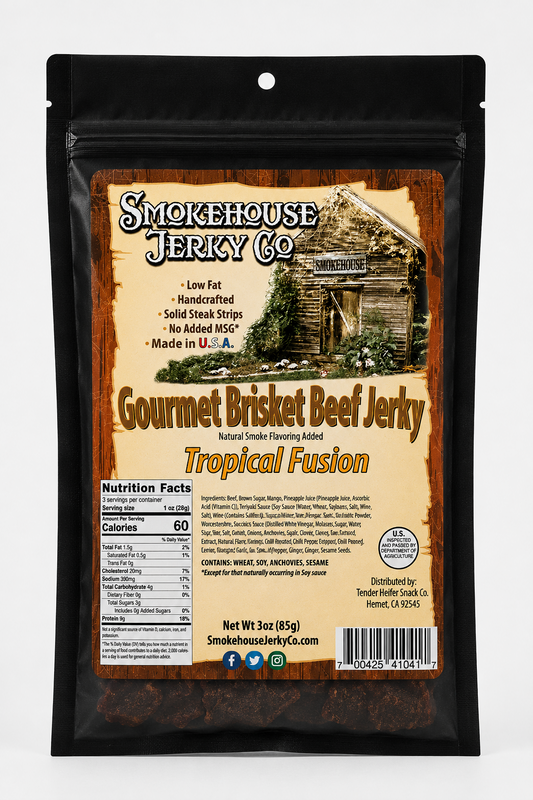 Tropical Fusion Brisket Jerky - Smokehouse