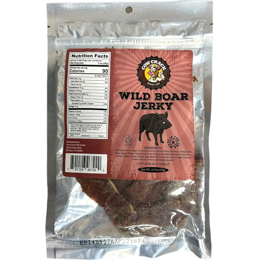 Wild Boar Jerky - Cow