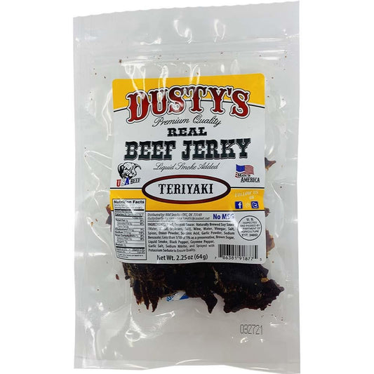 Teriyaky Beef Jerky - Dustys