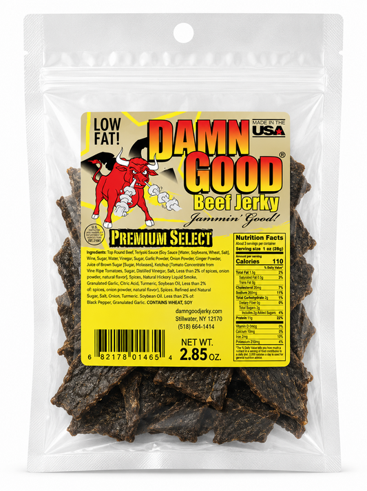 Premium Select Beef Jerky - Damn Good