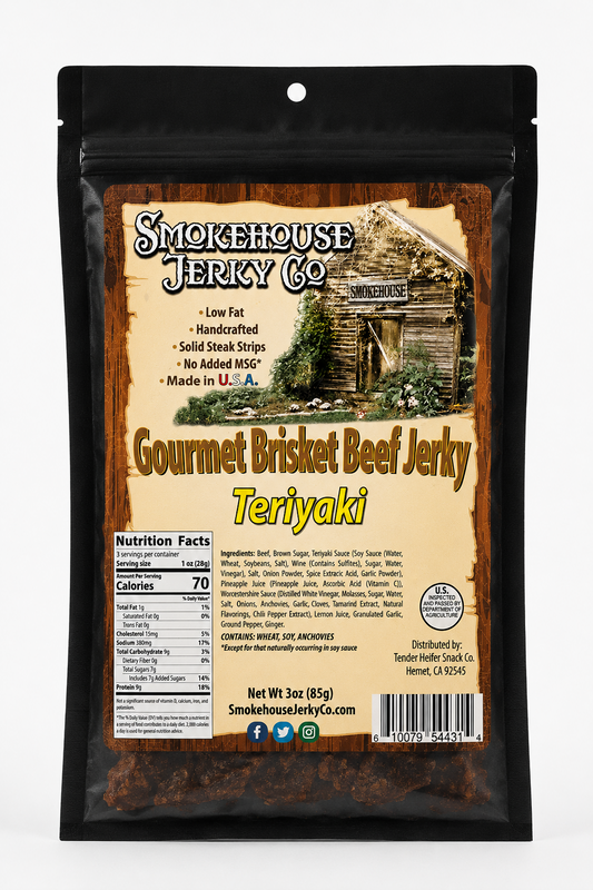 Teriyaki Jerky - Smokehouse