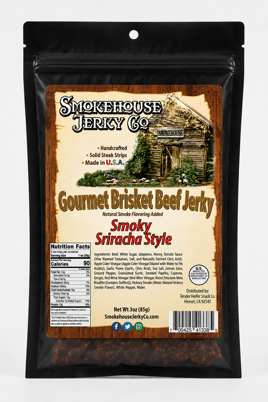 Smoky Sriracha Jerky - Smokehouse