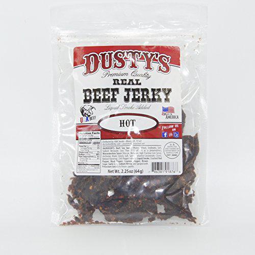 Hot Beef Jerky - Dusty's