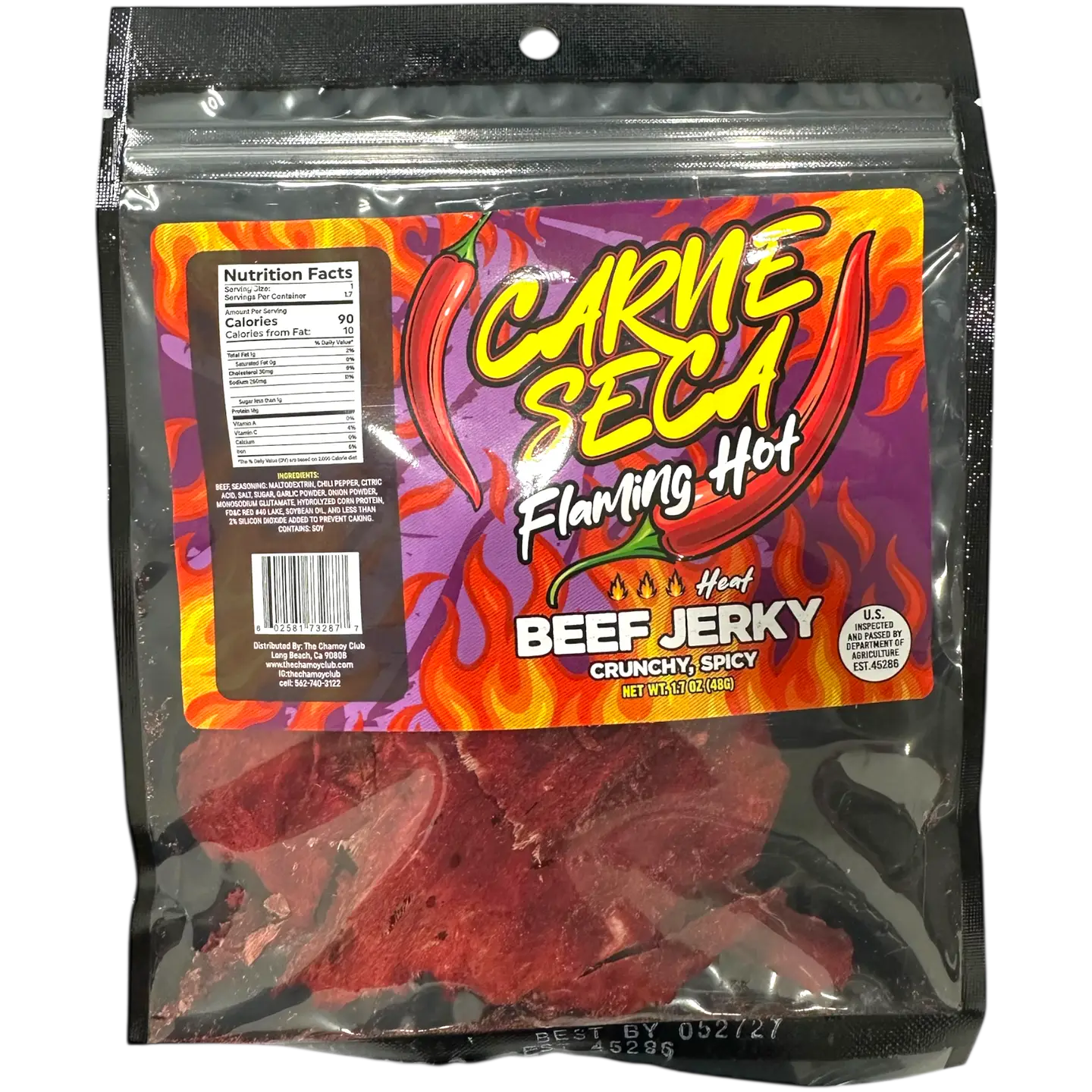 Flaming Hot- Carne Seca